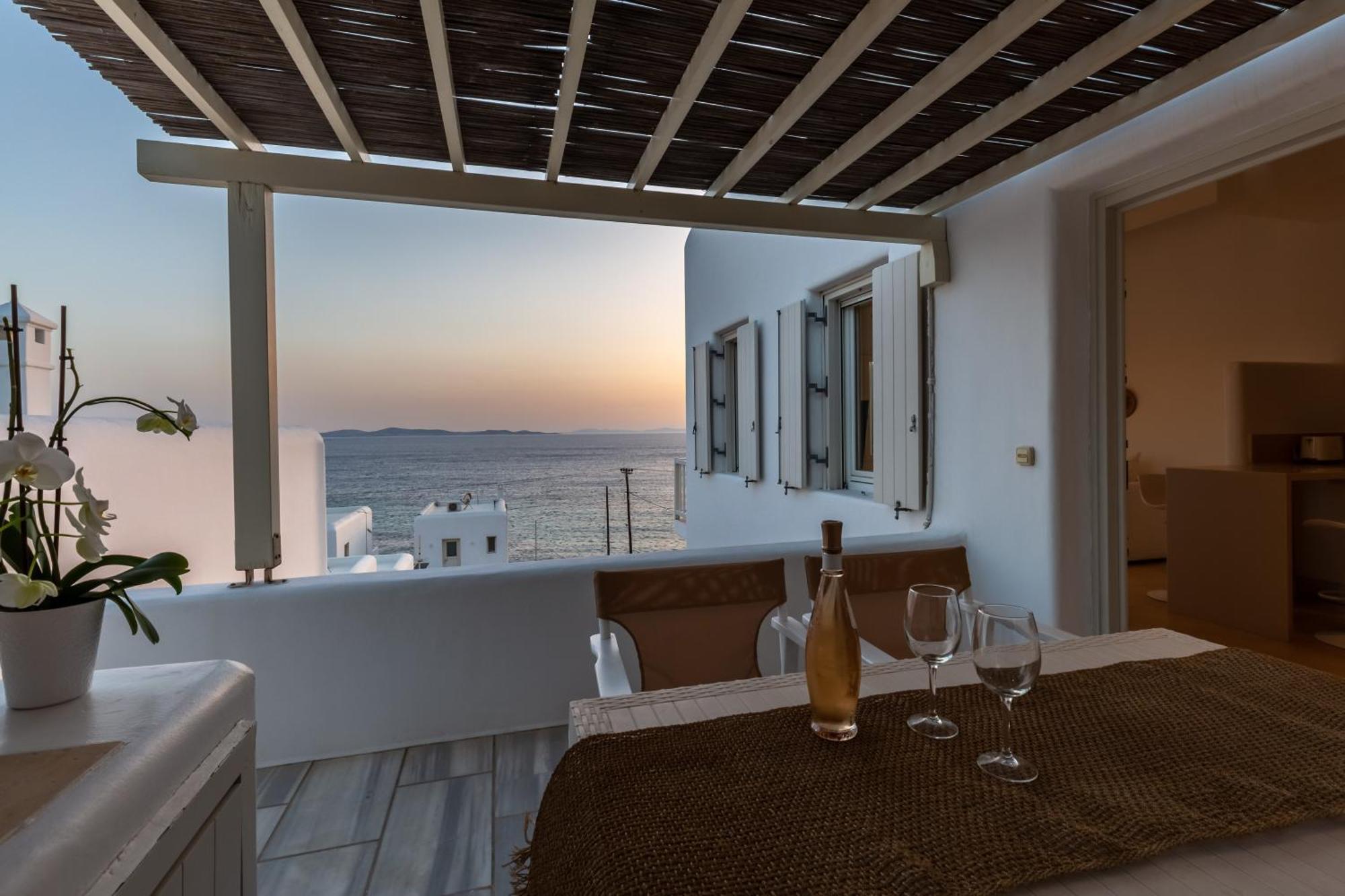 Namaste Boutique Apartments Mykonos Tourlos Exterior foto