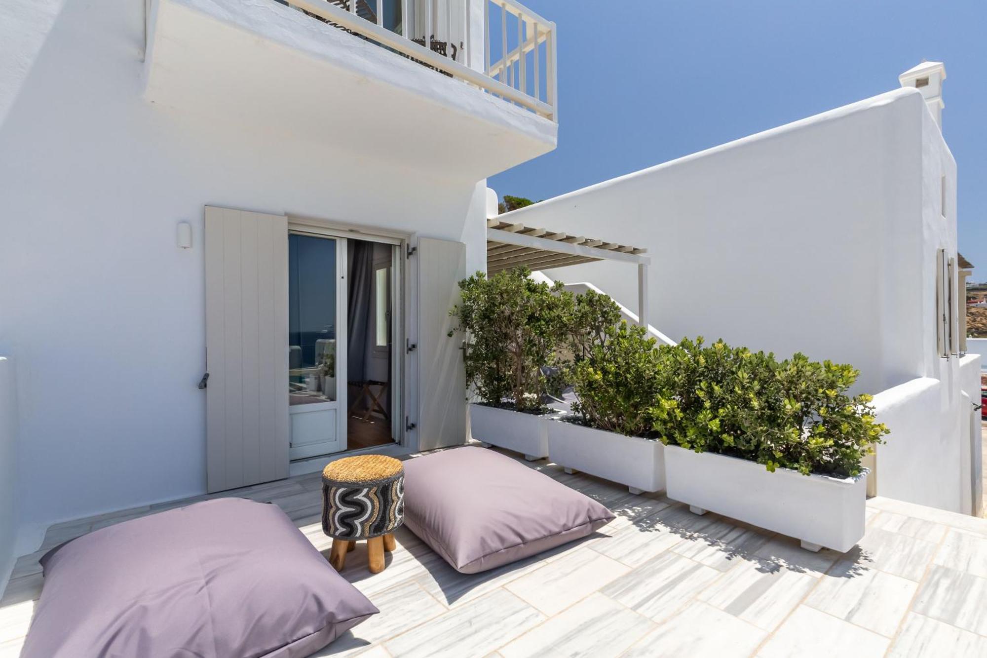 Namaste Boutique Apartments Mykonos Tourlos Exterior foto