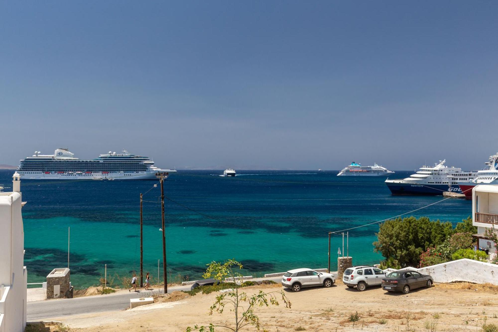 Namaste Boutique Apartments Mykonos Tourlos Exterior foto