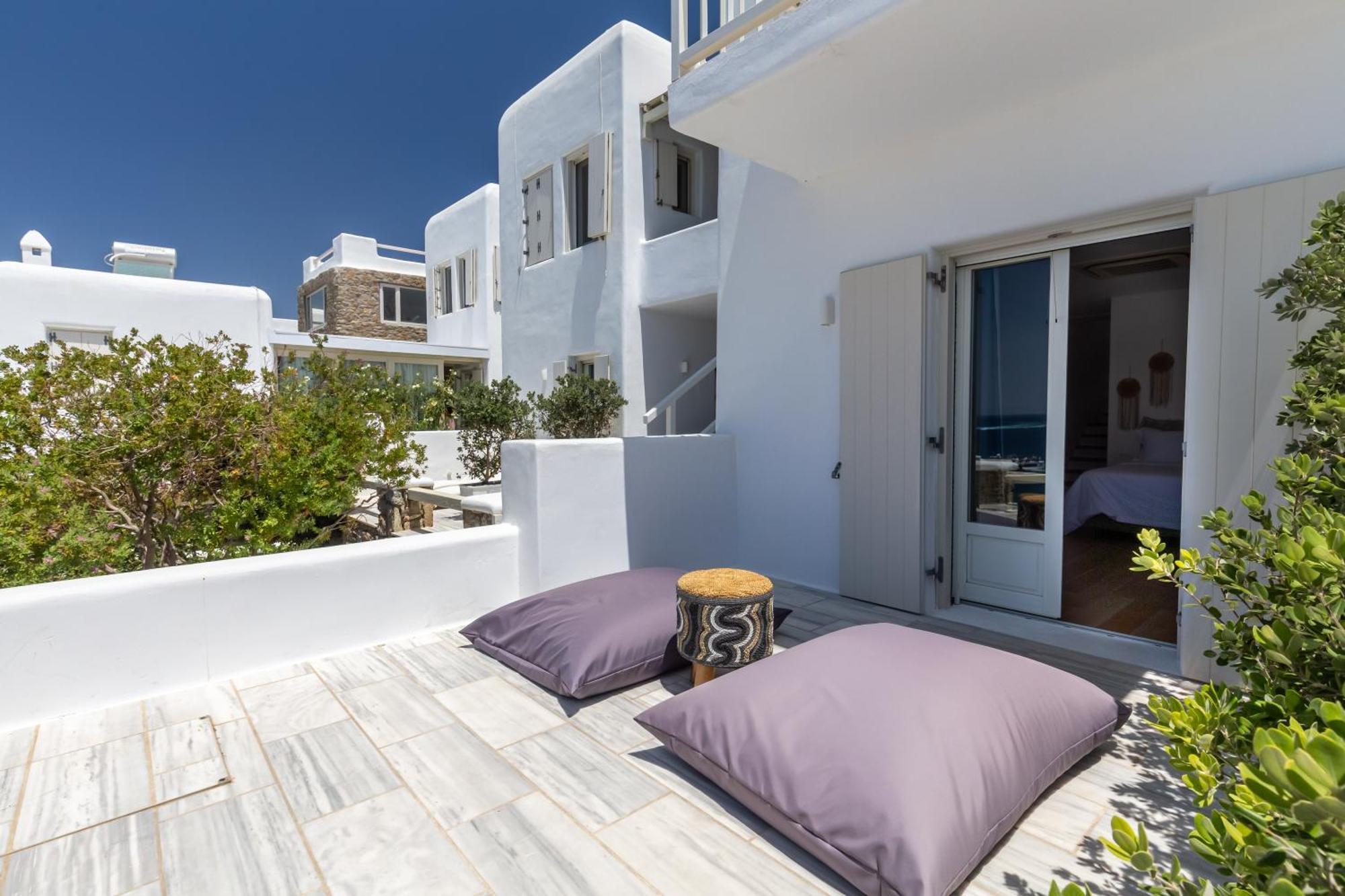 Namaste Boutique Apartments Mykonos Tourlos Exterior foto